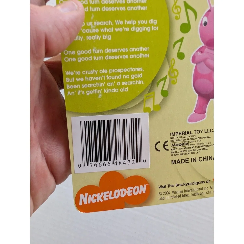 Backyardigans Toy Instruments Harmony Harmonica Wonder‎ Whistle Nickelodeon 2007
